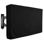 Demarkt Outdoor Weatherproof TV Screen Protector for TV TV Cover for Outdoor Use 22-24 Inch Black