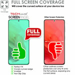 3x TECHGEAR (TPU) FULL COVERAGE Screen Protector for Samsung S21 Plus / S21+ 5G