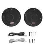 2kpl koaksiaalinen autokaiutin 120W diskantti basso 90dB 4 OHMS 45Hz-25kHz autokaiutin auton äänijärjestelmiin