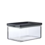 Mepal Boîte à Fromage pour Frigo - Boîte avec Couvercle - Rangement Frigo - Conteneur Réfrigérant Hermétique avec Insert Anti-condensation - Organisateur Frigo - 2000 ml - Black