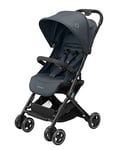 Maxi-Cosi Poussette Lara2, 0-4 ans, 0-22 kg, poussette pour bébé, poussette légère et compacte, 3 positions d'inclinaison, position couchée à plat, pliage automatique, bandoulière, housse de pluie, Essential Graphite