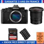 Nikon Zf + 14-30mm f/4 S + 1 SanDisk 512GB Extreme PRO UHS-II SDXC 300 MB/s + 1 Nikon EN-EL15C + Ebook '20 Techniques pour Réussir vos Photos' - Appareil Photo Hybride