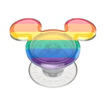 Poignée de téléphone PopSockets avec béquille Extensible, PopSockets pour téléphone, Disney - Rainbow Mickey Pride