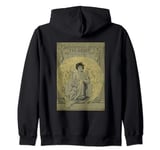 The Raven (Cover) by Gustave Dore Zip Hoodie