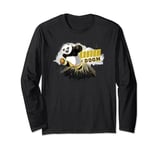 Kung Fu Panda Po The Kaboom Of Doom Explosion Portrait Long Sleeve T-Shirt