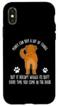 iPhone X/XS Money Can Buy A Lot Of Things Funny Golden Retriever Dog Case