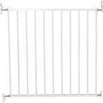 BabyDan Aarhus, 72-78.5 cm, Basic Stair Gate/Baby Gate/Safety Gate, Metal, White, Made in Denmark - (Pet Gate/Dog gate)