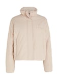 Short Lightweight Padded Jacket Beige Calvin Klein Jeans