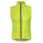 Funkier Windbreaker Pro Cycling Gilet - Fluro Yellow / XLarge