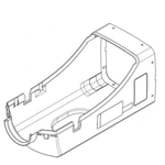 Eberspacher nedre kappe for Airtronic D2