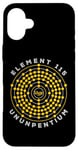 Coque pour iPhone 16 Plus Element 115 Atomic Number Ununpentium Anti Gravity Moscovium