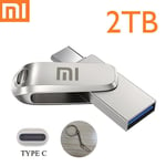 Xiaomi-Clé USB 3.1,2 To,1 To,512 Go,interface Type-C,téléphone portable,ordinateur,transmission mutuelle,mémoire USB portable - Type 2TB