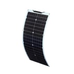 Panneau solaire, xinpuguang, 12V, 100W Kit, Monocristallin, Flexible, Noir