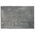 Tapis Épais 200 x 300 cm en Tissu Coton Gris Clair Doux au Toucher pour Chambre