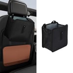 deemars Poubelle de Voiture, Sac à Ordures Suspendu pour Voiture, Organisateur de Poubelles de Voiture, Sac de Rangement pour Accessoires de Voiture pour Siège Arrière/Avant/Console