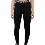 Nike Pro Leggings Fille, Noir Blanc, X-Small (122-128CM)