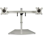 StarTech.com Dual Monitor Stand - Ergonomic Free Standing Dual Monitor Deskto...