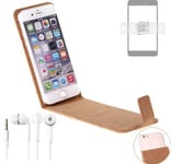 For Samsung Galaxy S23+ + EARPHONES cork cover case bag flipstyle protection wal