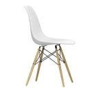 Vitra - Eames RE Plastic Chair DSW 85 Cotton White, Ash Honey Tone - Charles & Ray Eames - Vit - Metall/Plast