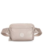 Kipling Women Abanu Mini Convertible Shoulder Bag 2 in 1 Messenger, Metallic Glow, One Size