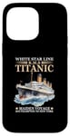 Coque pour iPhone 14 Pro Max Titanic Expert – White Starline RMS Titanic Garçons Filles