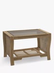 Desser Opera Rattan Coffee Table, Light Oak