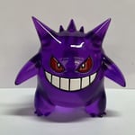 8 cm Anime Figur Kawaii Gengar Transparent Action Figur Staty Purple