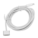 LAN Type C Vers Pour Cable De Charge Magsafe 3 Cable De Chargeur Usb C, 2 M 140 W Type C Cable De Informatique Ordinateur