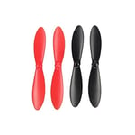 Hubsan X4 Spare Rotor Blades (Black/Red)