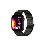 DCU TECNOLOGIC - Montre Connectée Enfant avec système Android - Whatsapp - Positionnement GPS - Appels vidéo - Bouton SOS - Contrôle Parental - Couleur: Noir