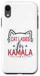 Coque pour iPhone XR Cat Ladies For Kamala Élection de vote sans enfant