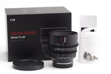 Objectif Cinéma 7artisans 1.05/35mm Noir Pour Canon EOS R APS-C