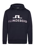 Karson Hoodie Sport Men Sport Clothing Sport Sweat-shirts & Hoodies Sport Hoodies Navy J. Lindeberg