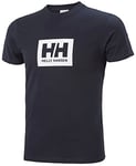 Helly Hansen Mens HH Box T-Shirt, 2XL, Navy