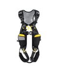 Petzl Newton Easyfit Harnais Taille 0, Noir/Jaune (Int )