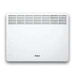 Vaillant eloMENT VER 150/5 Convecteur mural pour env. 15 m² (blanc), 230 V, 1,5 kW, radiateur électrique pour une chaleur fiable et rapide, suspension murale