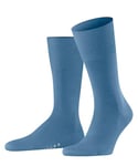 FALKE Men's Airport M SO Wool Cotton Plain 1 Pair Socks, Blue (Sky Blue 6868), 7-8