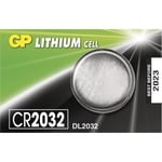 GP Paristo CR2032 Lithium, 5 kpl.