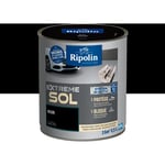 Ripolin - Peinture pour Sol Intérieur et Extérieur - Satin - 0,5L - Noir Noir