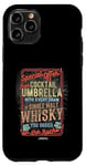 iPhone 11 Pro Whisky Single Malt Whisky + Free Umbrella Whisky Case