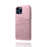 KSQ iPhone 13 Pro Max deksel med kortholder - Rosé