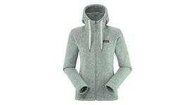 Polaire lafuma cali hoodie femme vert gris