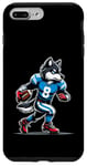 Coque pour iPhone 7 Plus/8 Plus Wolf Football américain pour garçons