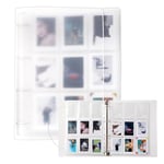 540 Pocket Mini Photo Album for Fuji Instax Mini 70 7s 8 8+ 9 11 25 50s 90, for Polaroid Instant Camera, for Kodak Smile Printomatic Instant Print Camera and Cards