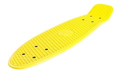 Ridge Skateboards Mini Cruiser Deck Plateau de Skateboard, Pastel, Lemon, 22" x 6", fabriqué au Royaume-Uni, 55cm