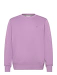 GANT Reg Shield C-Neck Sweat Lila