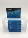 5x Sony MiniDV Digital Video Tapes Cassettes (5DVM-60PRR)