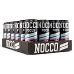 NOCCO Focus, Raspberry Blast, 24-pack