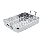 Scanpan Scanpan Impact bradepande med rist 43,5x28,5 cm