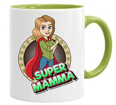 Acen Merchandise Super Hero Tasse/Mug - Super Mamma Meilleure Meilleure du Monde - Idée cadeaux fête des pères/Bon Anniversaire/tasses originales de café